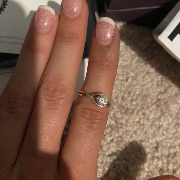 Pandora diamond ring - Picture 6 of 9